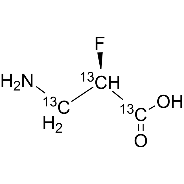 (2R)-3-Amino-2-fluoropropanoic acid-13C3 1217608-72-4